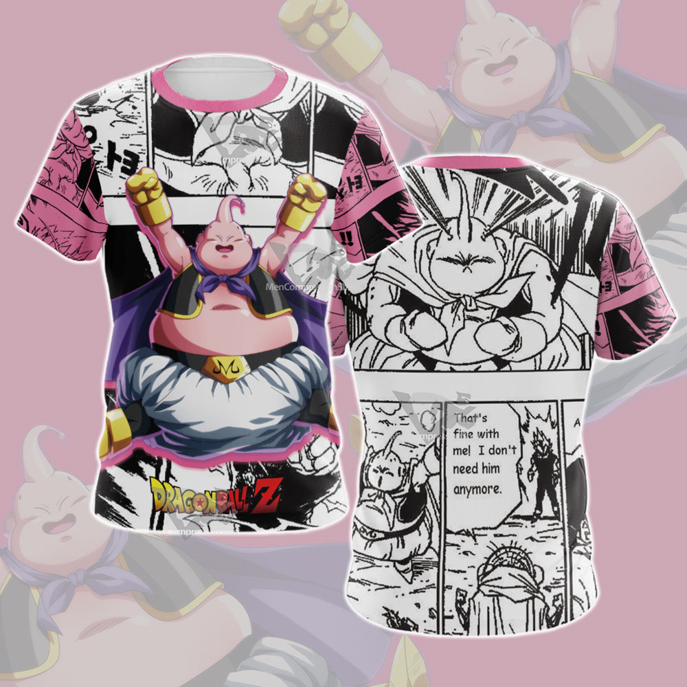 Fat Majin Buu Dragon Ball T-Shirt