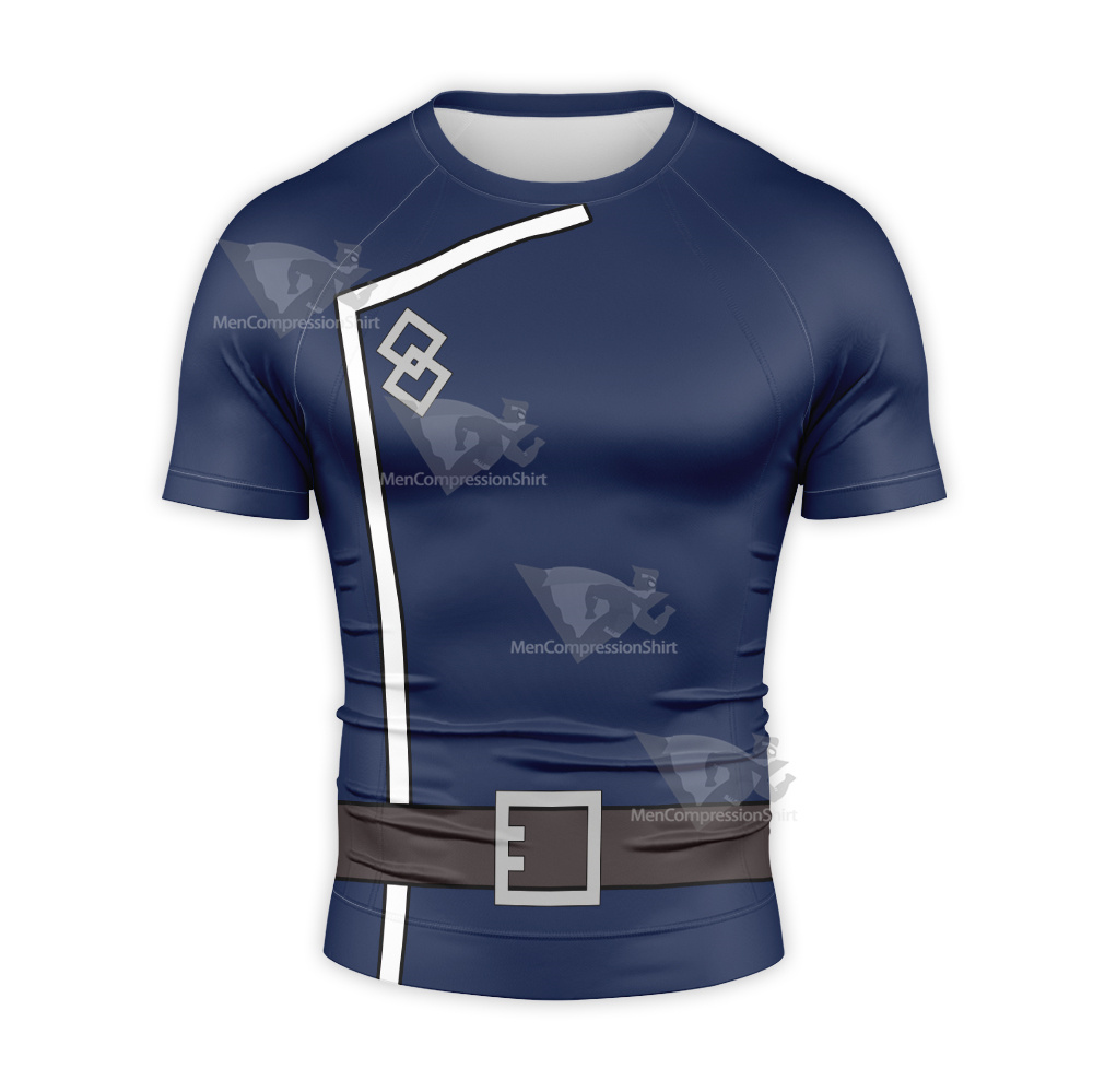 Fategrand Babylonia Fujimaru Ritsuka Short Sleeve Compression Shirt