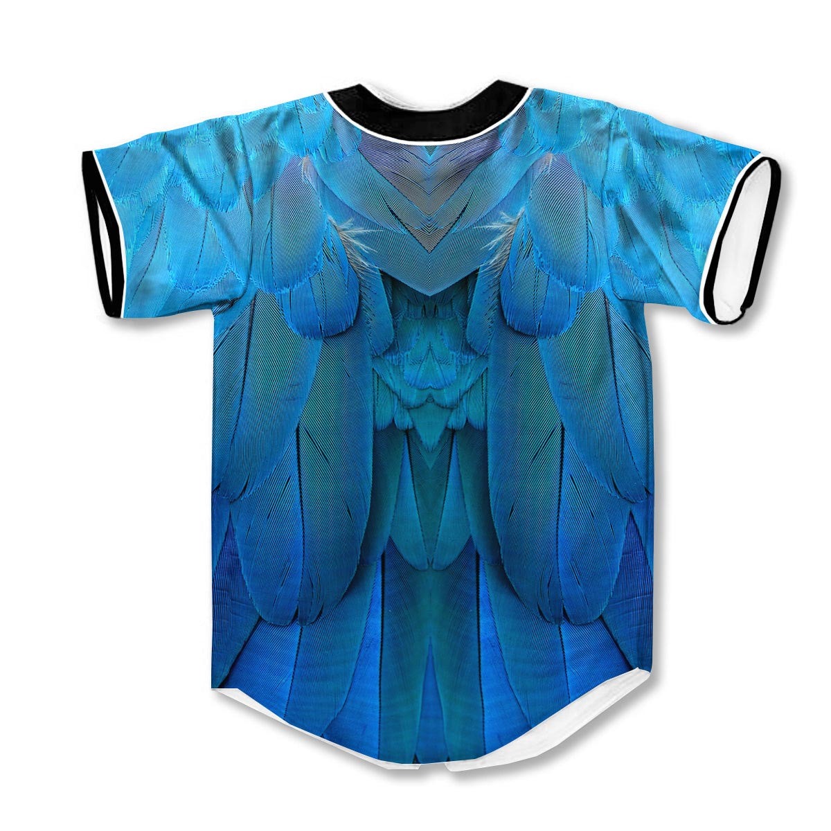 Feather Blue 3d Print Full Size Baseball Jerseys