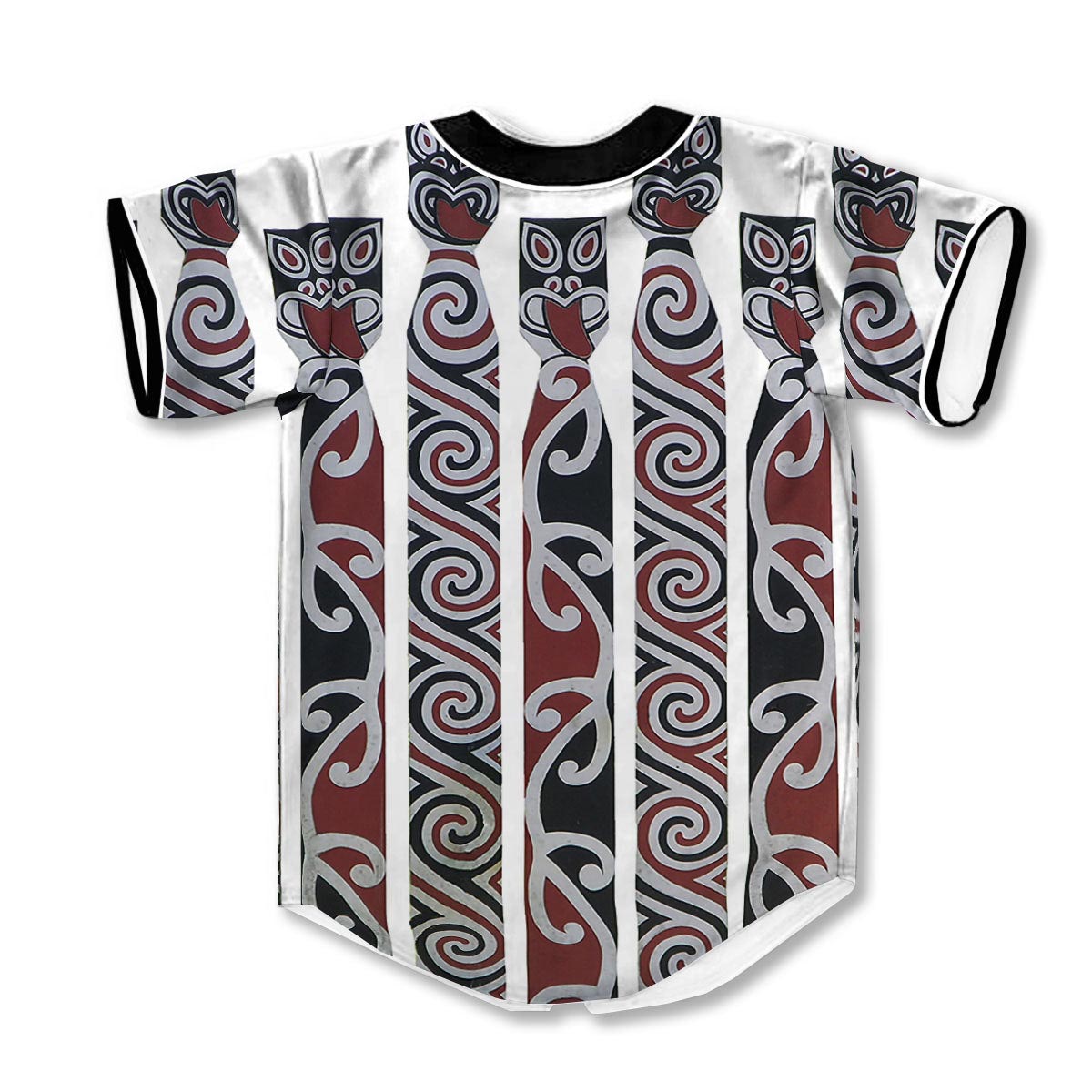 Fence Maori 3d Print Full Size Baseball Jerseys