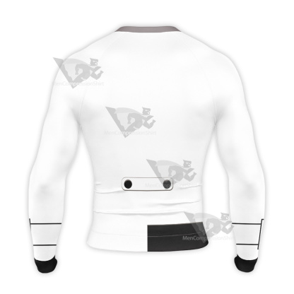 Final Fantasy Vii Shinra Long Sleeve Compression Shirt
