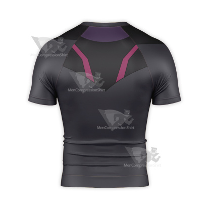 Final Space Ash Graven Grey Cosplay Short Sleeve Compression Shirt