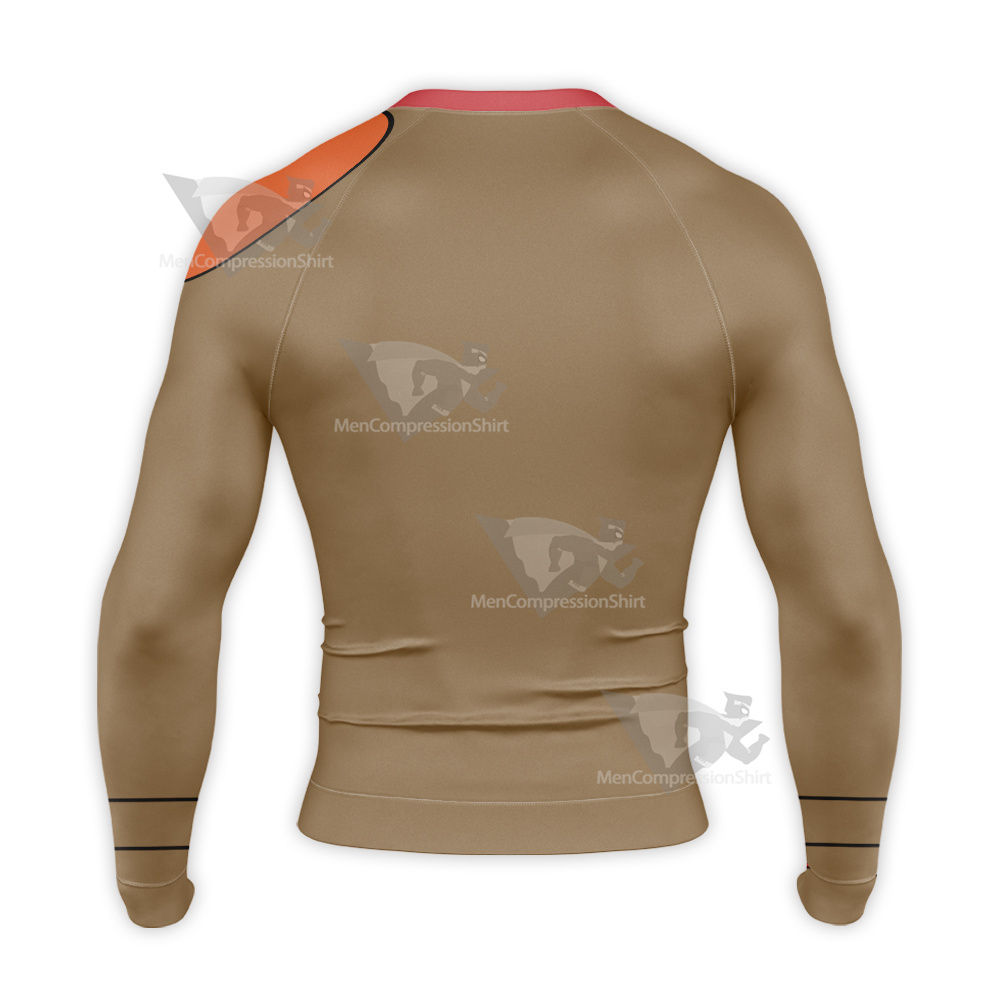 Final Space Gary Goodspeed Red Cosplay Long Sleeve Compression Shirt