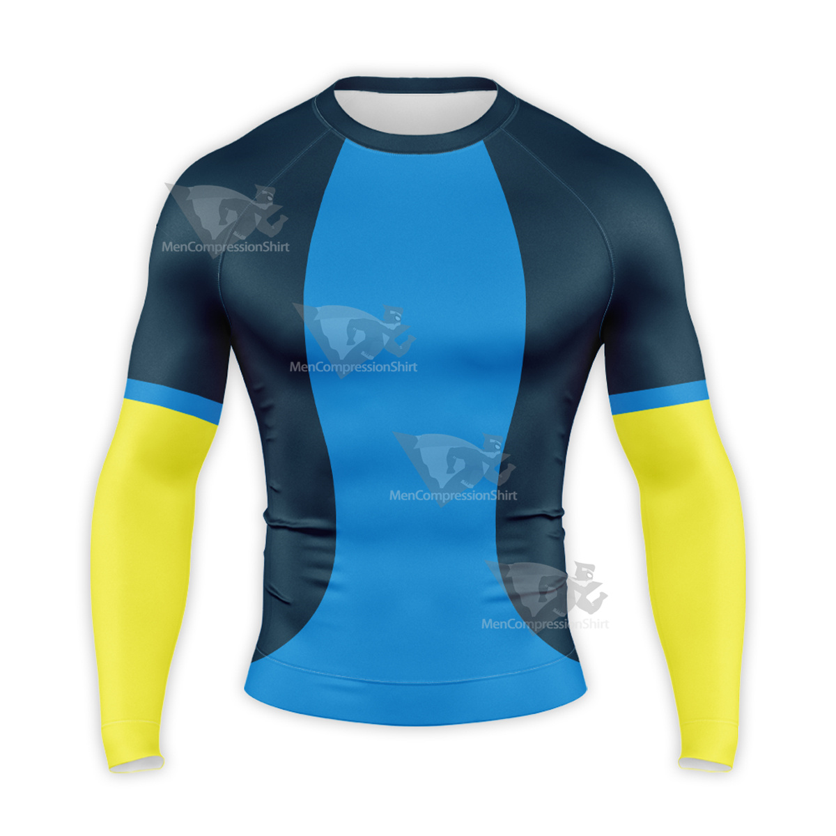 Finding Nemo Dory Blue Long Sleeve Compression Shirt