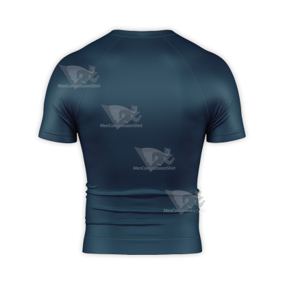 Finding Nemo Dory Blue Short Sleeve Compression Shirt