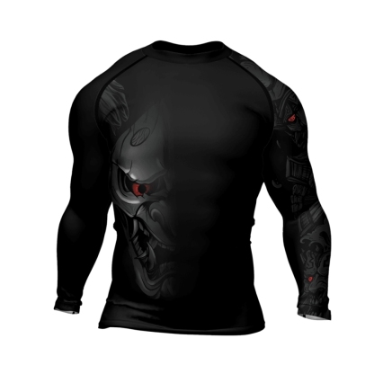 Fire Eye Oni Mens Long Sleeve Compression Shirt