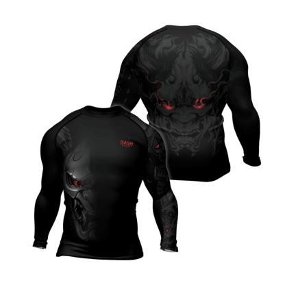 Fire Eye Oni Mens Long Sleeve Compression Shirt