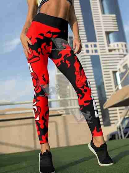 Fire Fist Fashion Women Compression Leggings