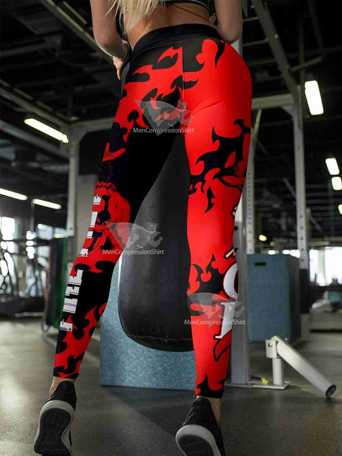 Fire Fist Fashion Women Compression Leggings
