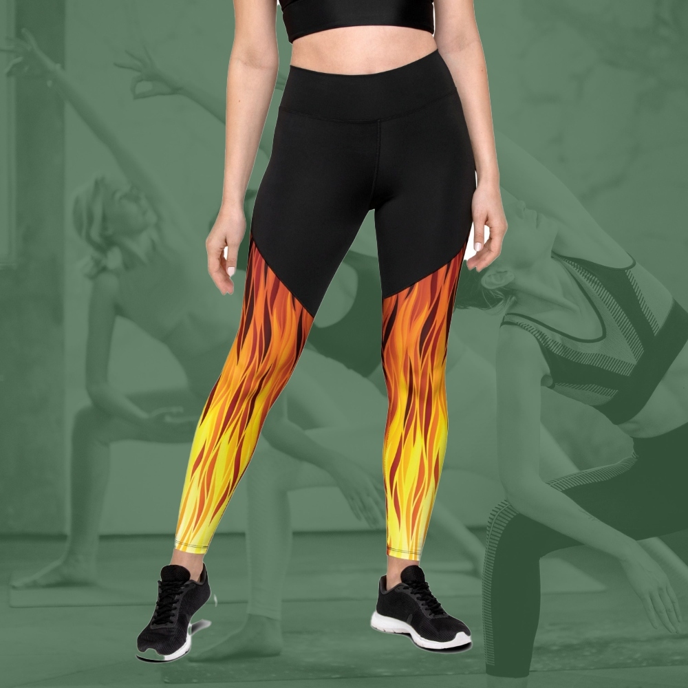 Fire Women Compression Legging