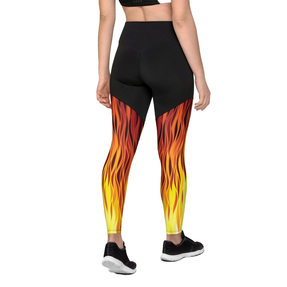 Fire Women Compression Legging