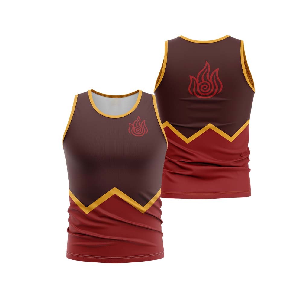 Firebenders Avatar Sleeveless Compression Shirt