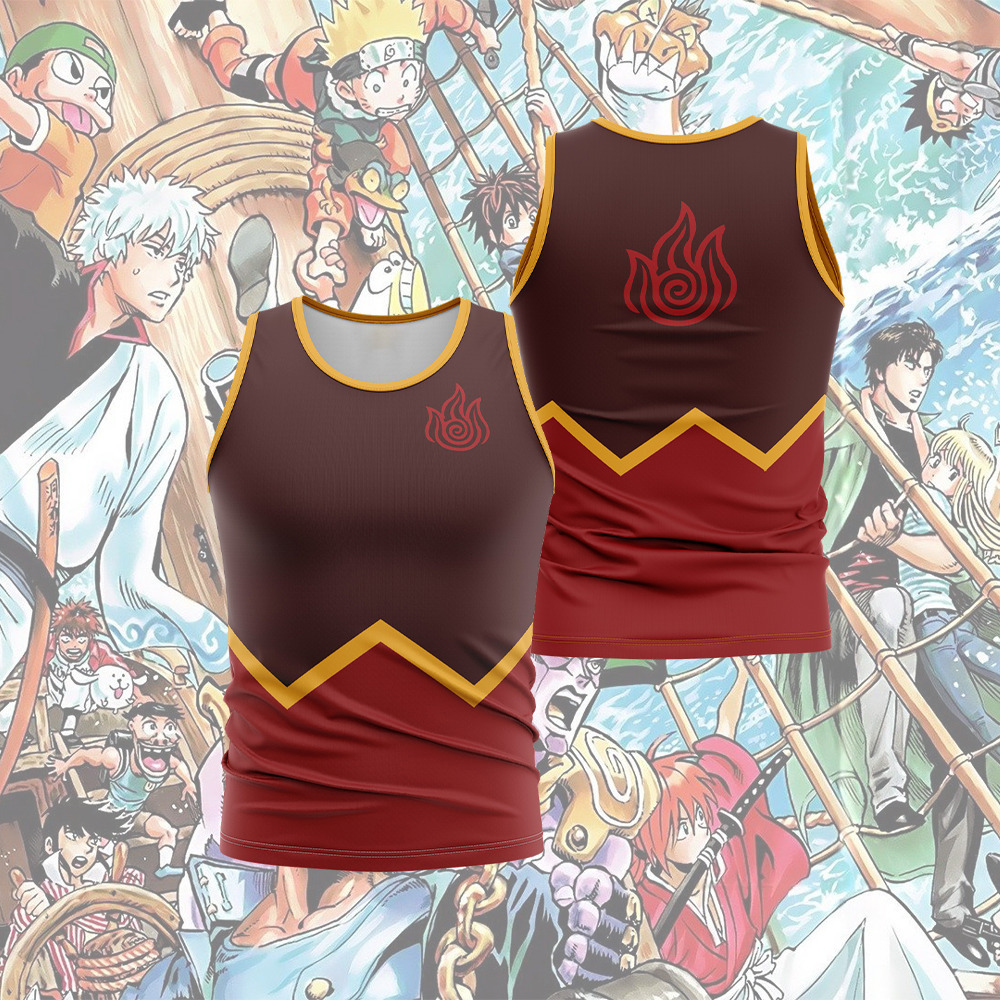 Firebenders Avatar Sleeveless Compression Shirt