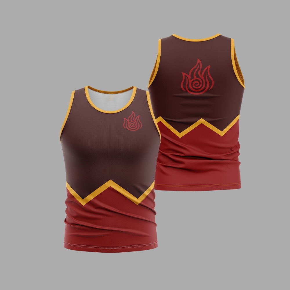 Firebenders Avatar Sleeveless Compression Shirt