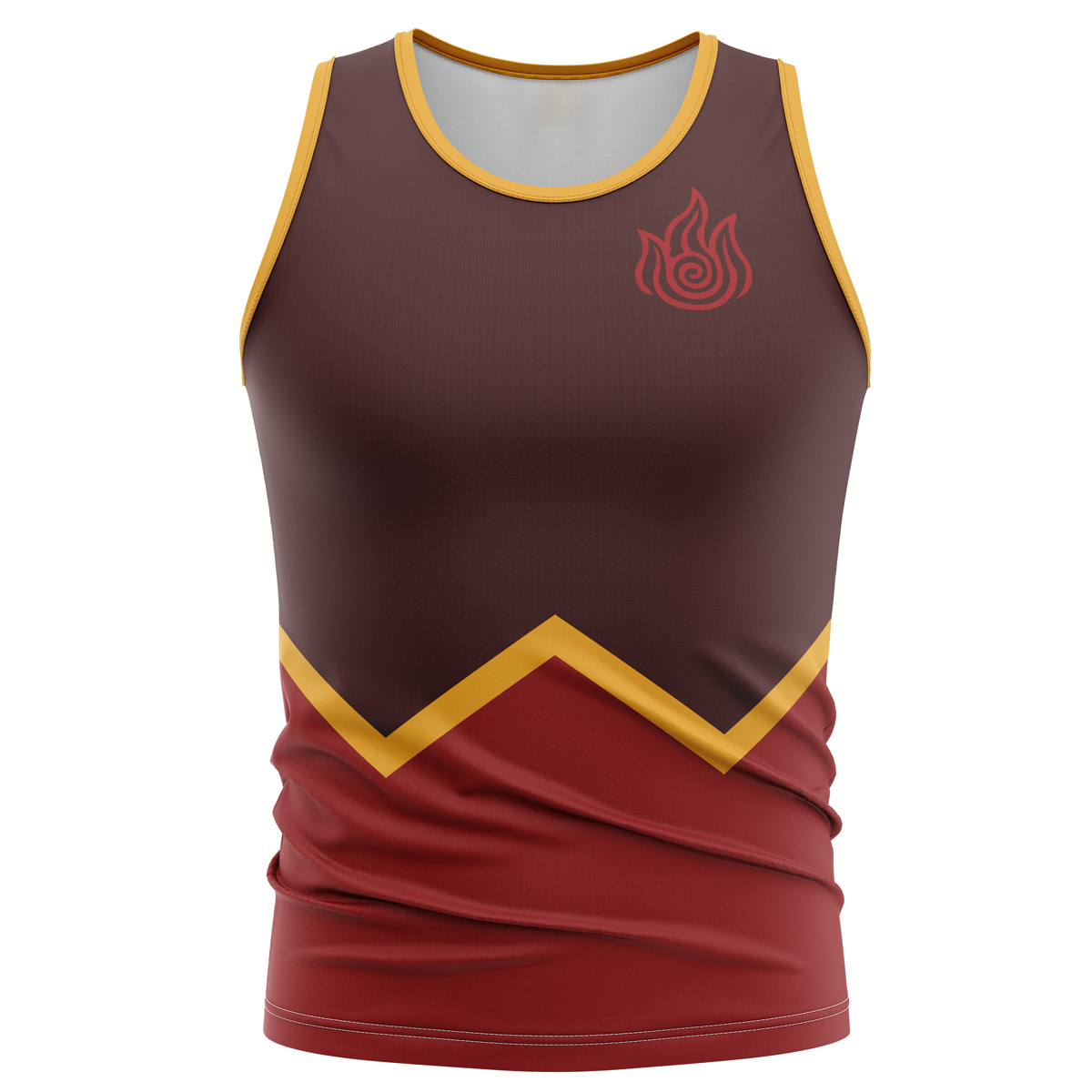 Firebenders Avatar Sleeveless Compression Shirt