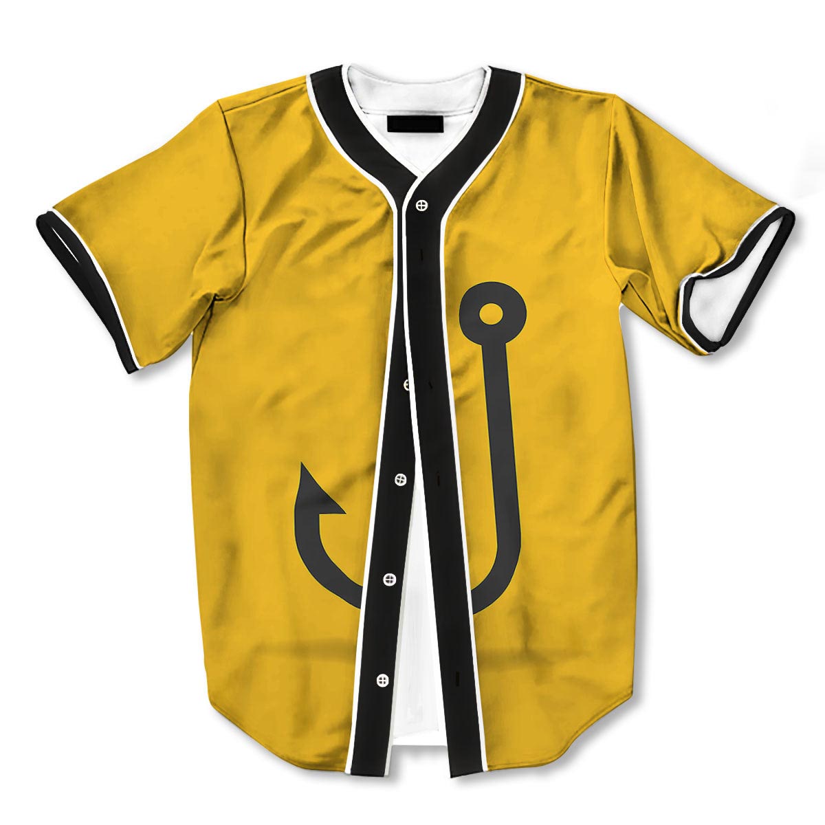 Fishing Hooks 3d Print Full Size Baseball Jerseys