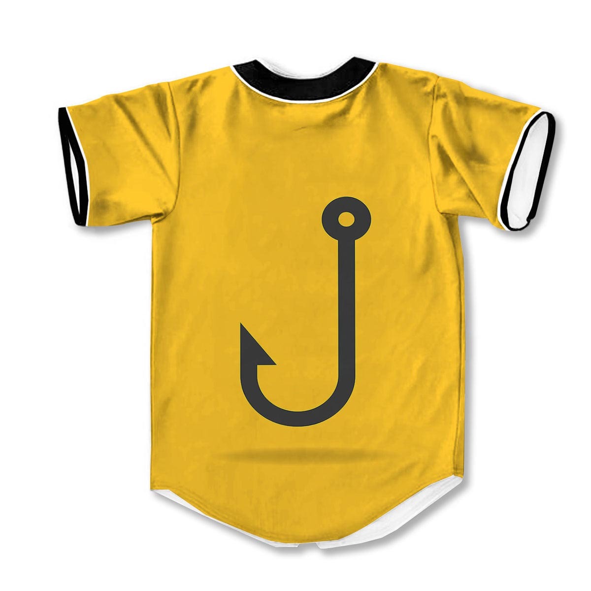 Fishing Hooks 3d Print Full Size Baseball Jerseys