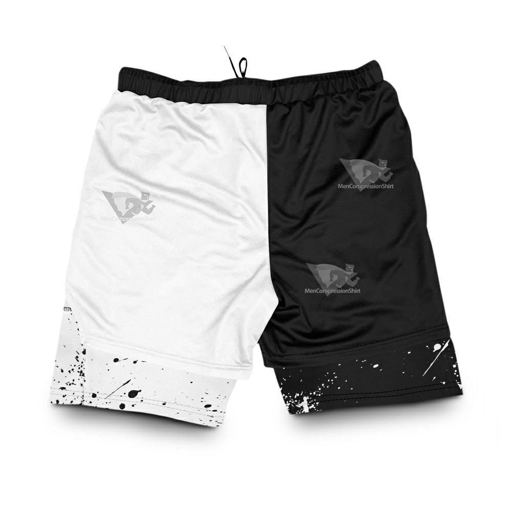 Five-Leaf Clover Compression Shorts