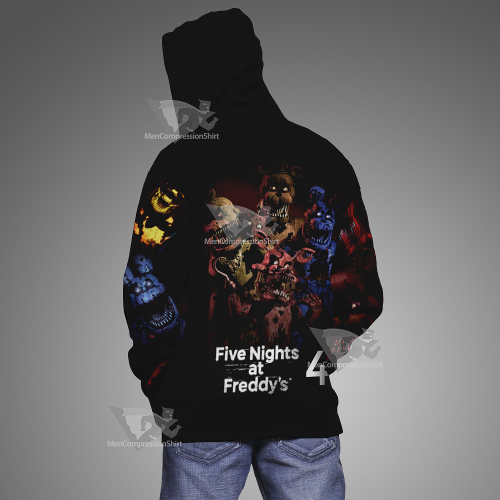 Five Nights At Freddys Character Hoodie
