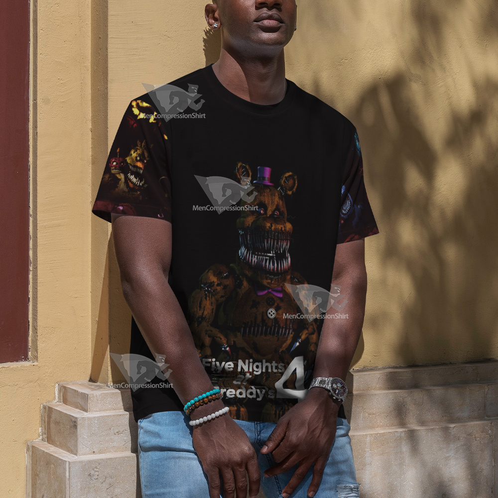Five Nights At Freddys Character T-Shirt