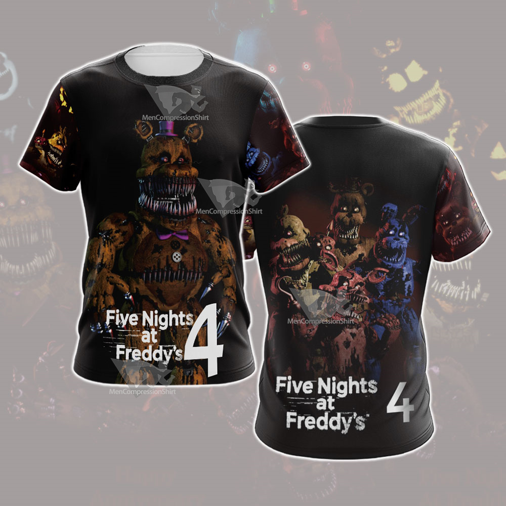 Five Nights At Freddys Character T-Shirt