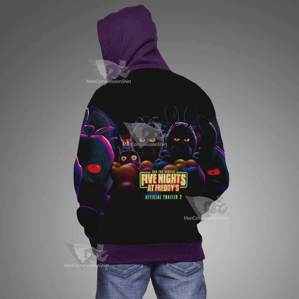 Five Nights At Freddys Purple Hoodie