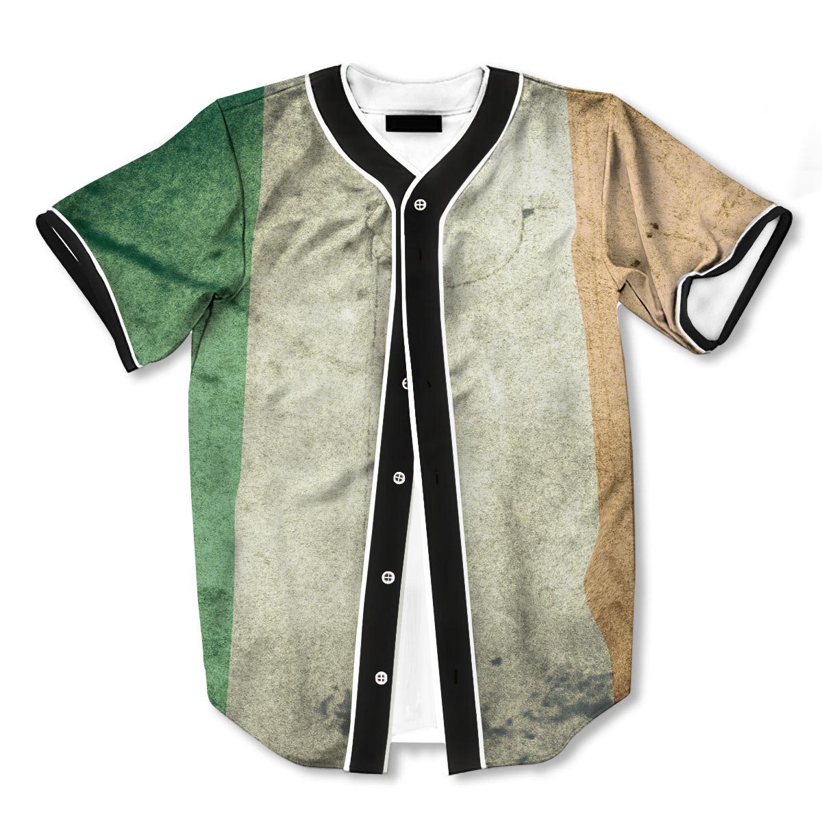 Flag Irish 3d Print Full Size Baseball Jerseys