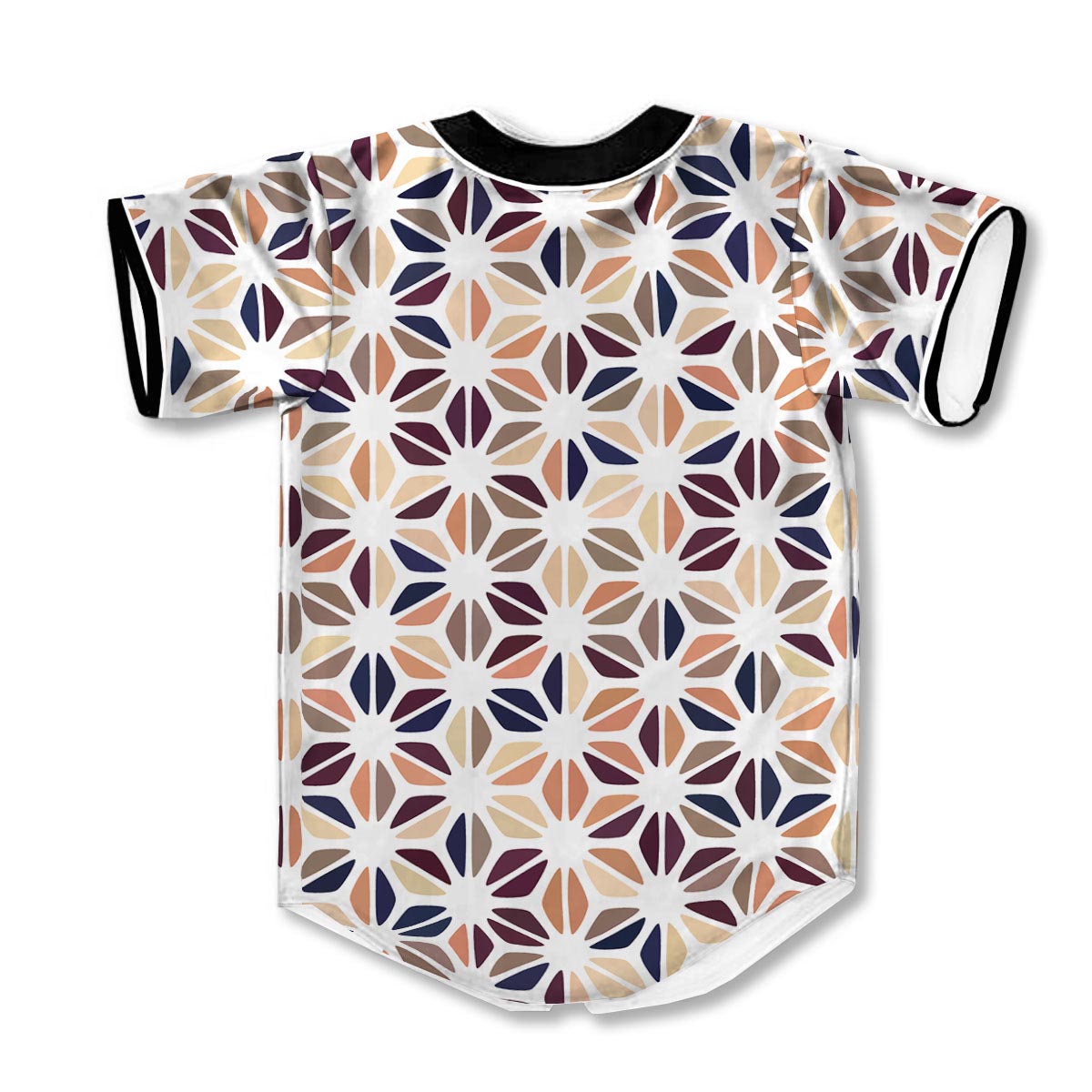 Floral Geometric 3d Print Full Size Baseball Jerseys