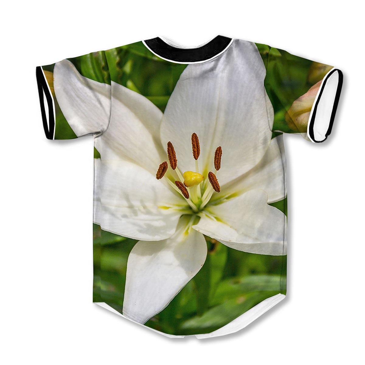Floral Lily 3d Print Full Size Baseball Jerseys