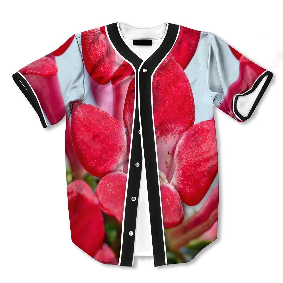 Flower Bouvardia 3d Print Full Size Baseball Jerseys