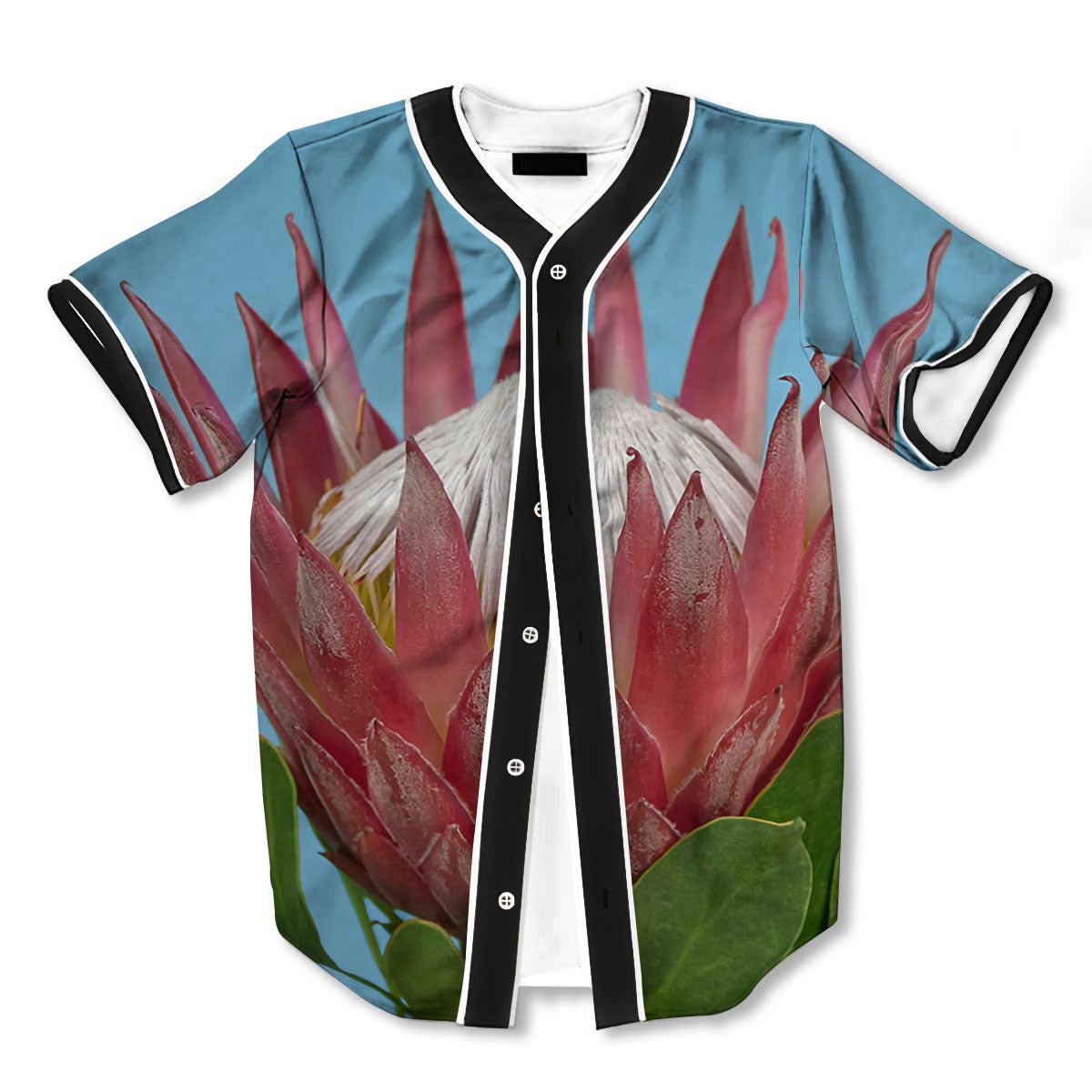 Flower Protea 3d Print Full Size Baseball Jerseys