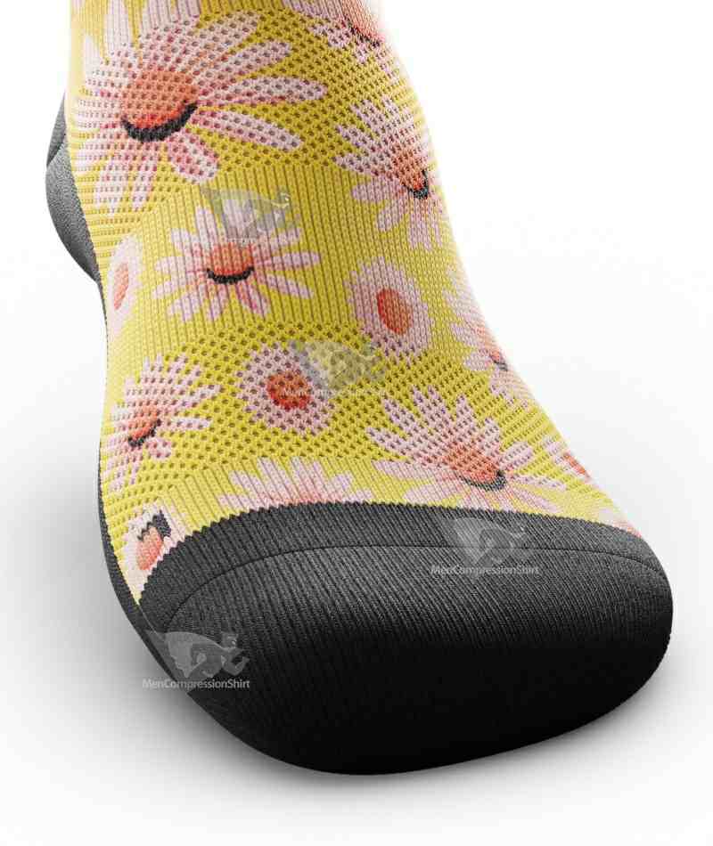 Flower Shower Knee High Compression Socks