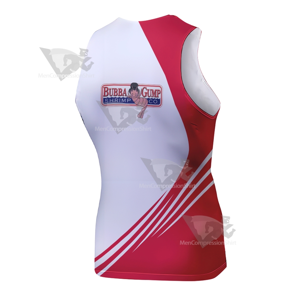Forrest Gump Red Sleeveless Compression Shirt
