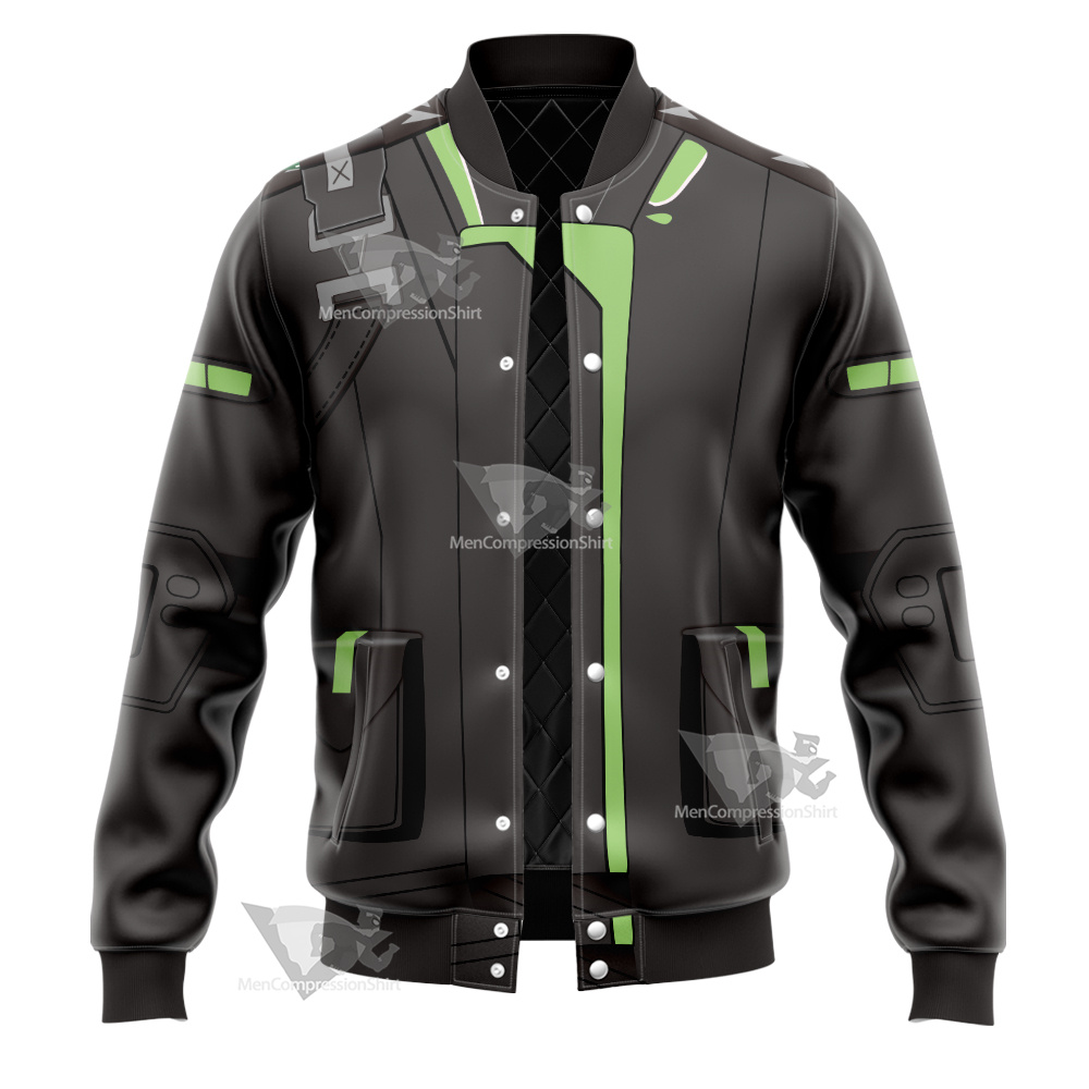 Fortnite Archetype Costume Varsity Jacket – MensCompressionShirt