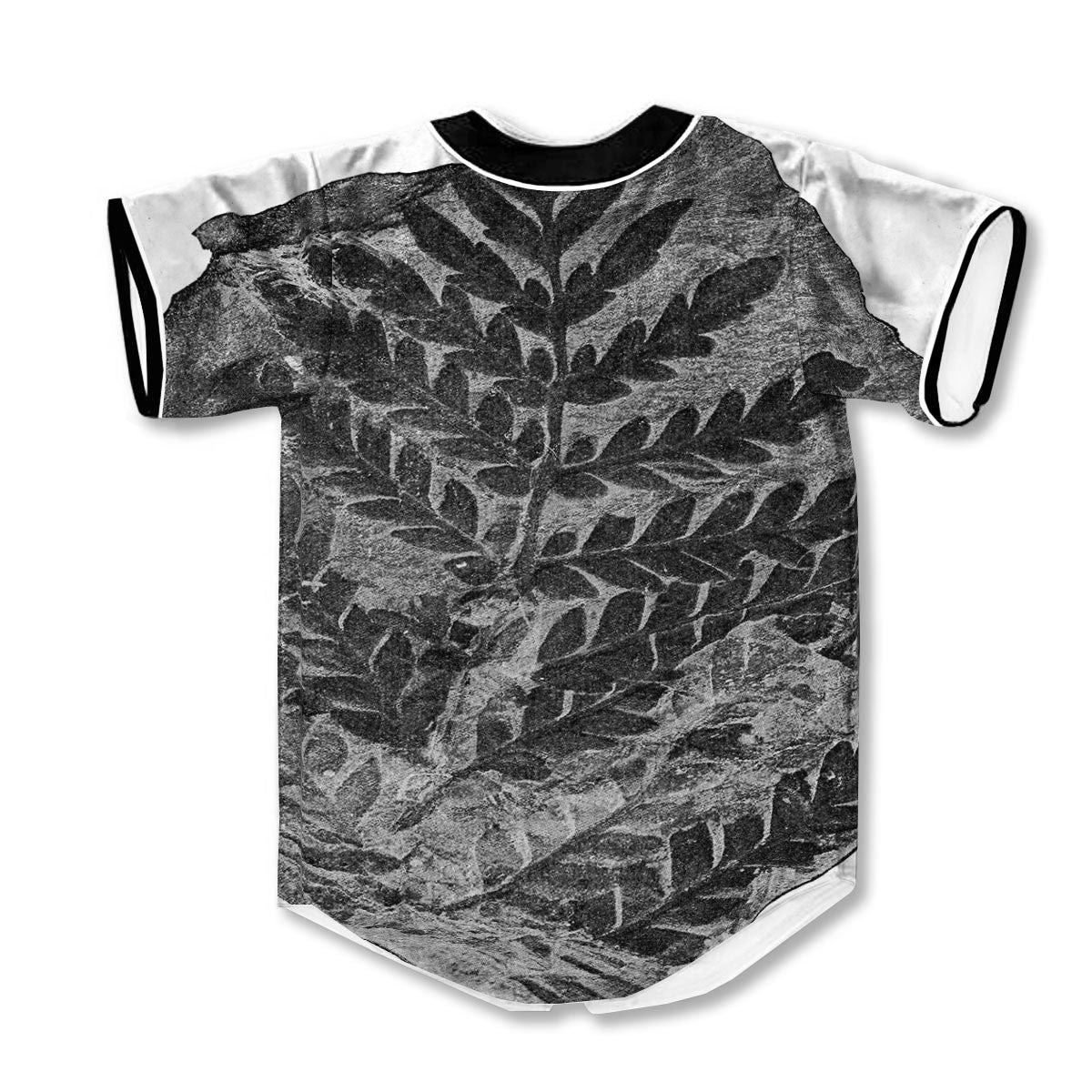 Fossil Fern 3d Print Full Size Baseball Jerseys