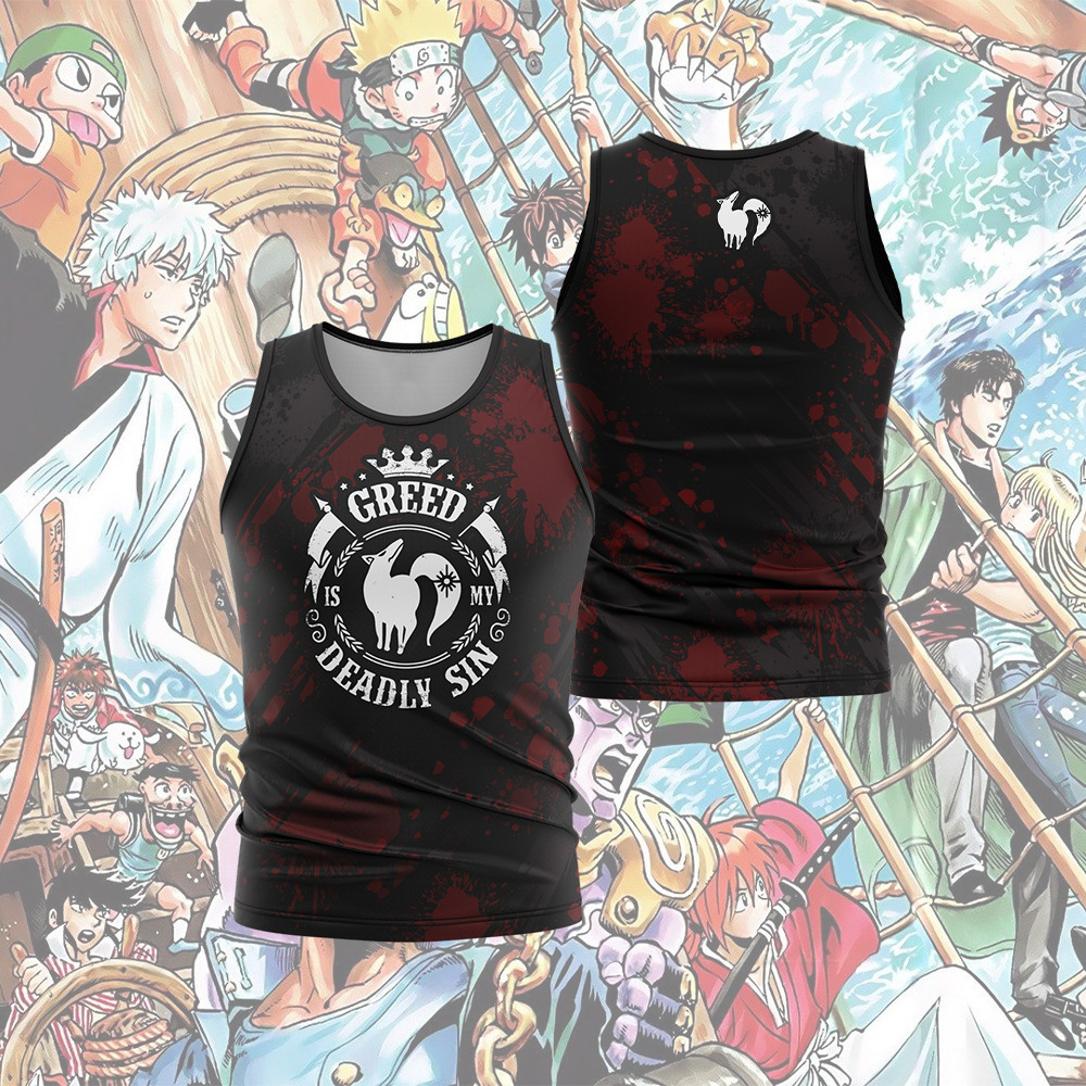 Fox Sin Seven Deadly Sins Sleeveless Compression Shirt