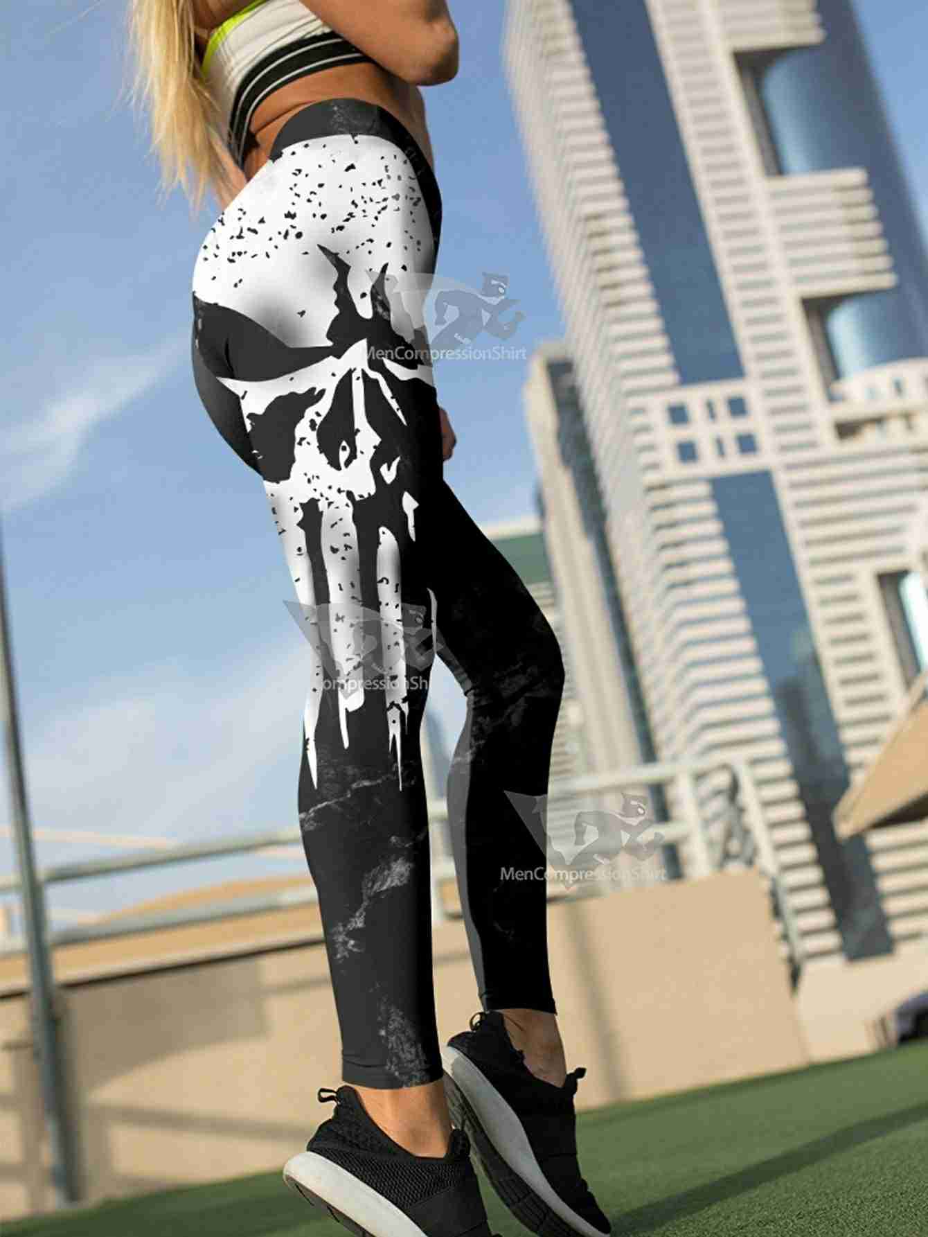 Frank Castle Women Compression Leggings
