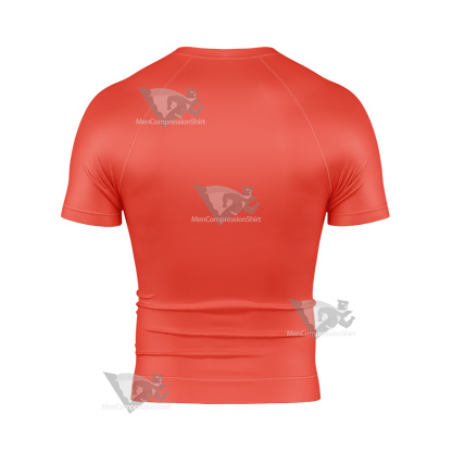Freakazoid Red Cosplay Short Sleeve Compression Shirt