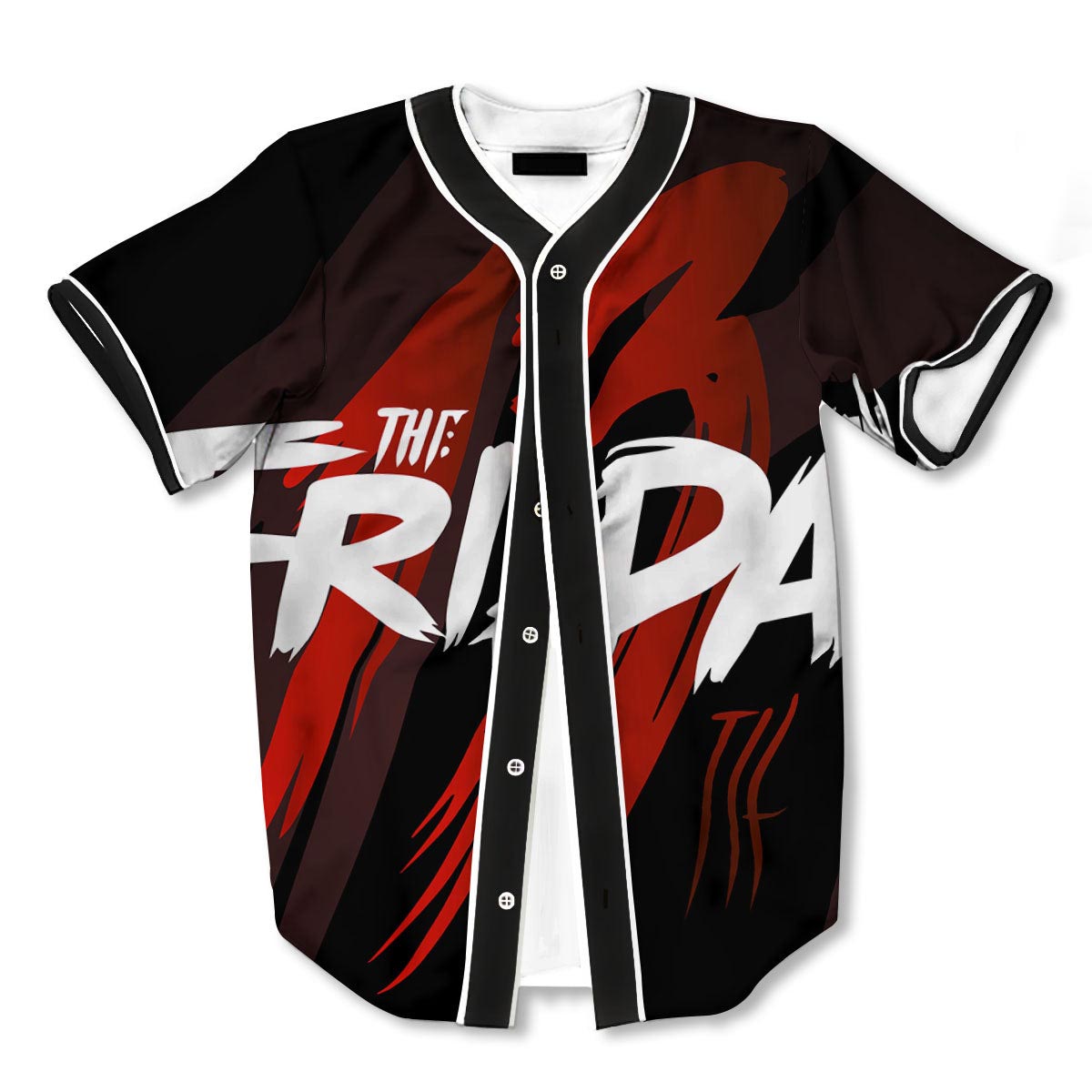 Friday 13 3d Print Full Size Baseball Jerseys