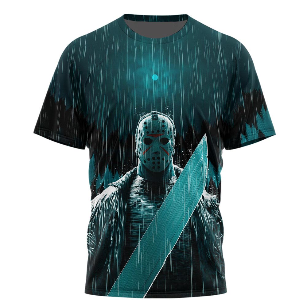 Friday The 13th T Shirt Featuring Jason Voorhees For Horror Lovers ...