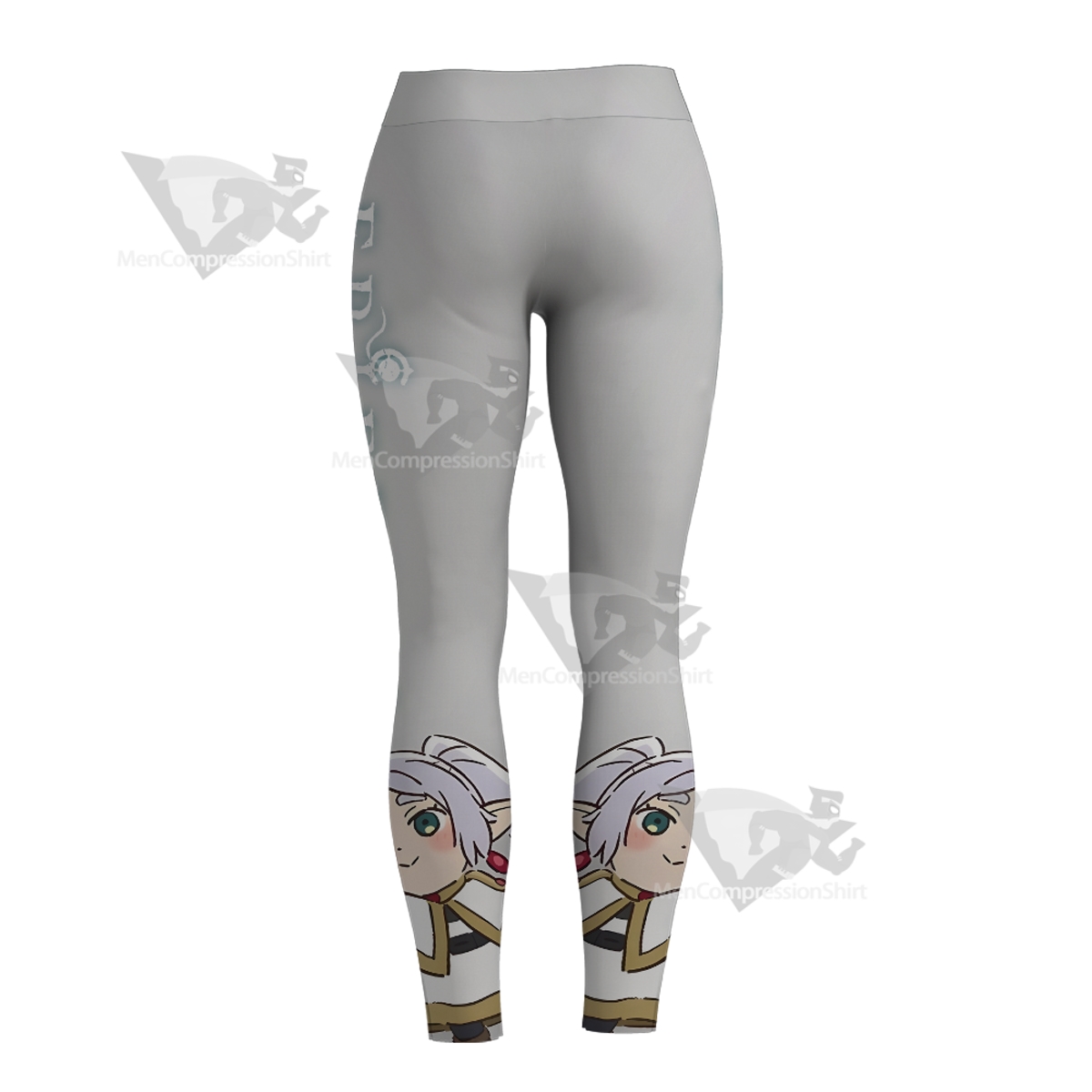 Frieren At The Funeral Chibi Od Thing Women Compression Legging-MensCompressionShirt