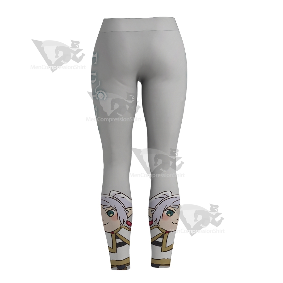 Frieren At The Funeral Chibi Od Thing Women Compression Legging-MensCompressionShirt