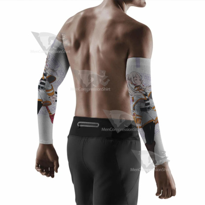 Frieren At The Funeral Cute Board Drawing Magic Compression Arm Sleeve