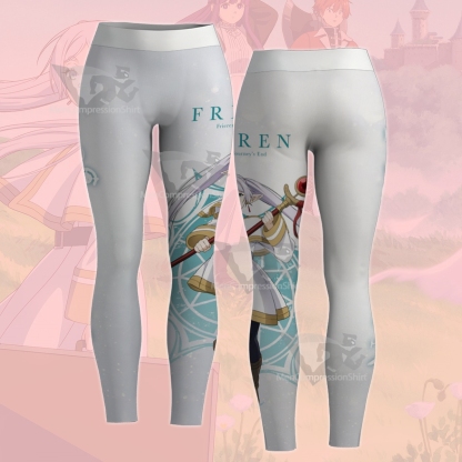 Frieren At The Funeral Decoration Painting Women Compression Legging-MensCompressionShirt