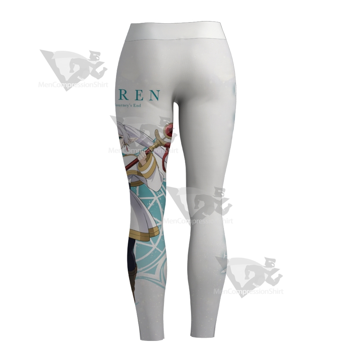 Frieren At The Funeral Decoration Painting Women Compression Legging-MensCompressionShirt