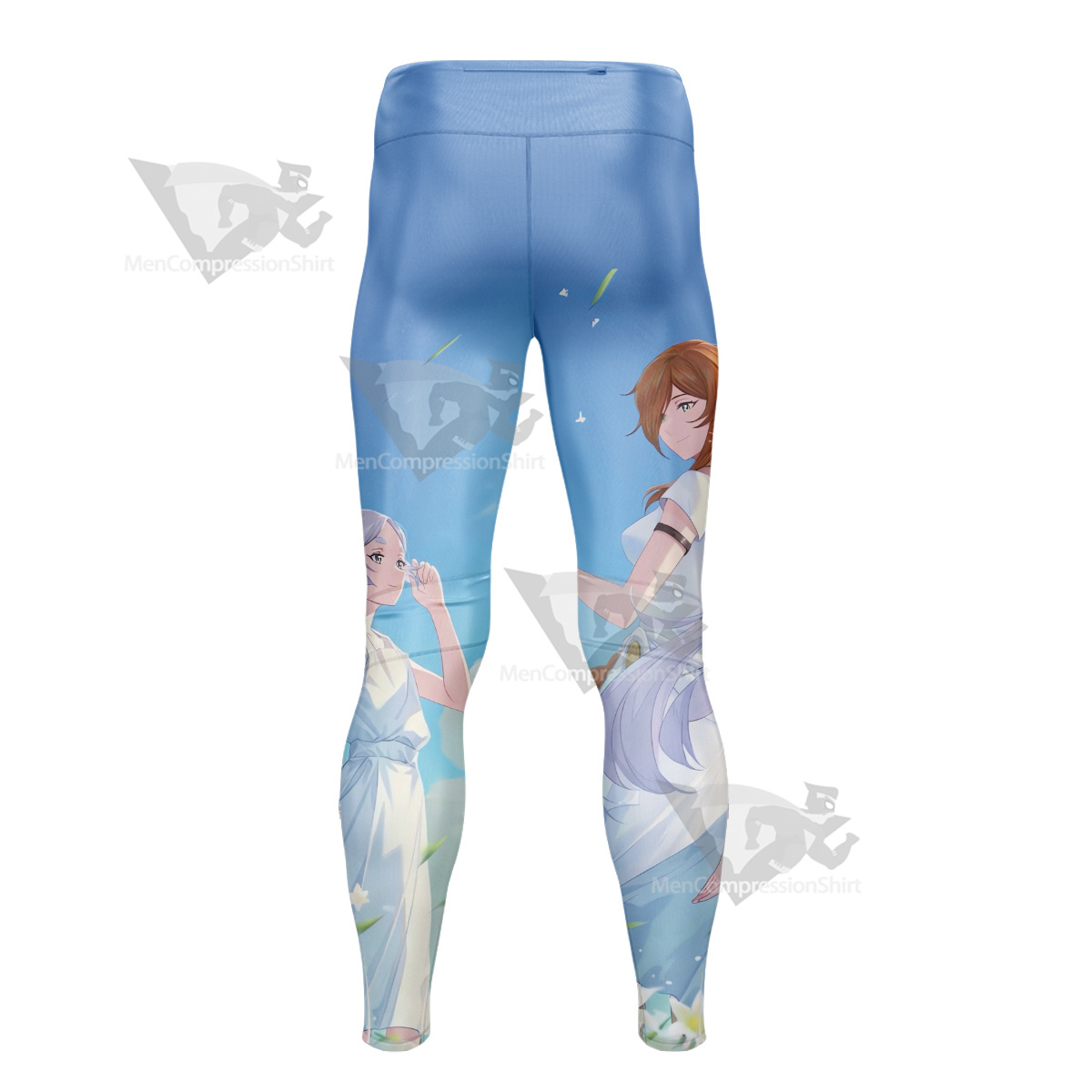 Frieren At The Funeral Flamme Master Men Compression Legging