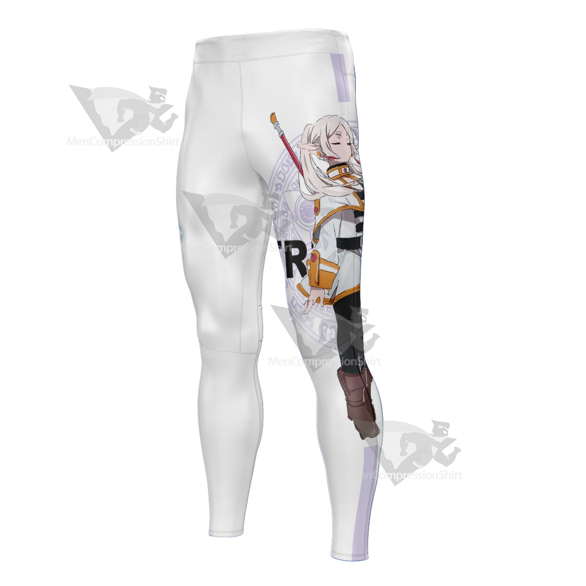 Frieren At The Funeral Magic Circle Men Compression Legging-MensCompressionShirt