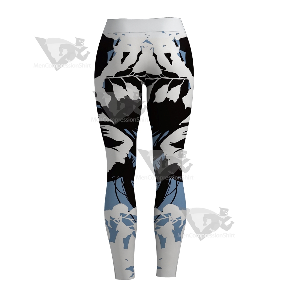 Frieren At The Funeral Silhouette In Shade Women Compression Legging-MensCompressionShirt