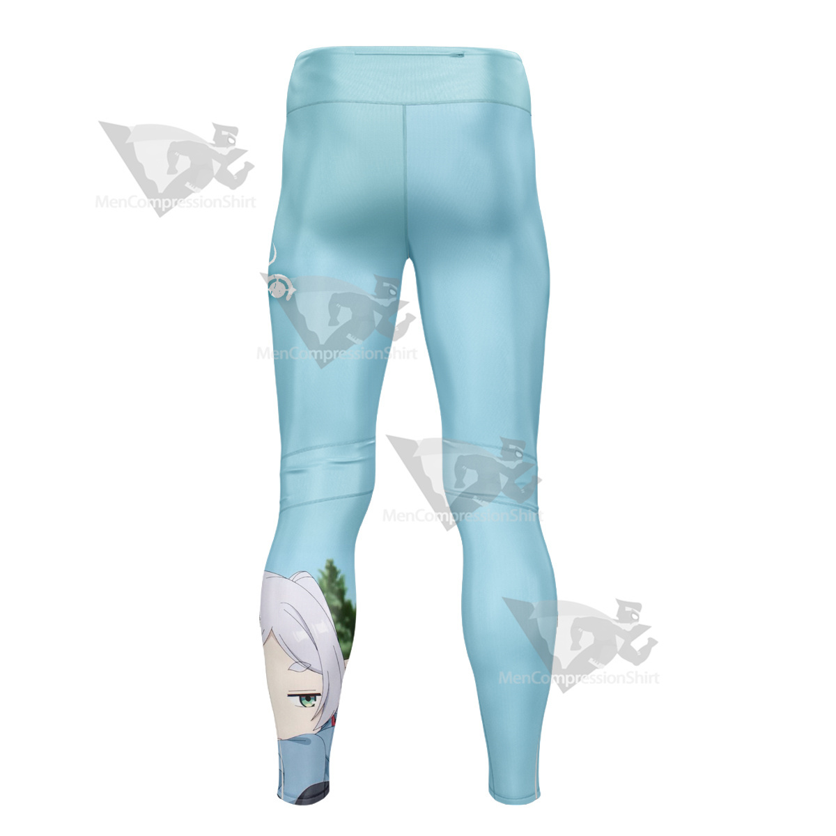 Frieren At The Funeral Sulking Old Guy Men Compression Legging