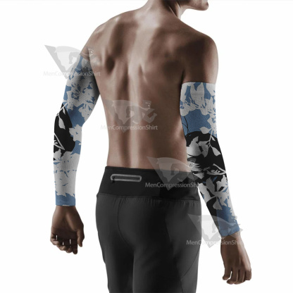 Frieren At The Funeral Tree Shadow Silhouette Compression Arm Sleeve